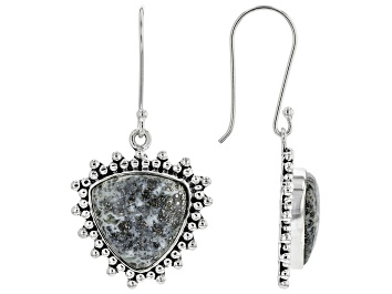 Picture of Artisan Collection Of India™ Pyrite In Chalcedony Sterling Silver Earrings