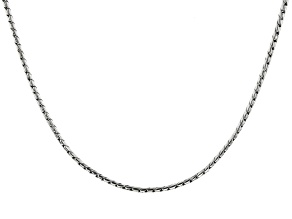 Sterling Silver Cobra Chain Necklace