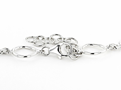 Rough Tanzanite Sterling Silver Necklace