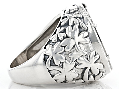 Sterling Silver Thurpenny Bit Ring - IRE084 | JTV.com