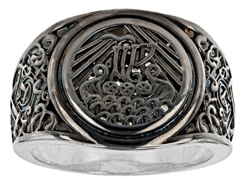 Picture of Silver Tone Trinity Ring