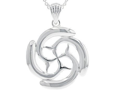 Silver Tone Pendant