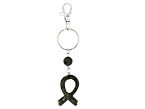Connemara Marble Silver Tone Key Chain