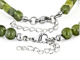 Multi-Shape Connemara Marble Set of Two Bracelets