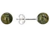 Connemara Marble Sterling Silver Stud Earrings