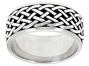 Stainless Steel Celtic Band Ring