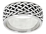 Stainless Steel Celtic Band Ring