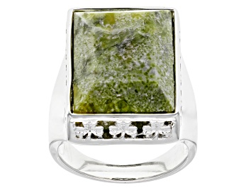 Picture of Connemara Marble Silver Tone Ring