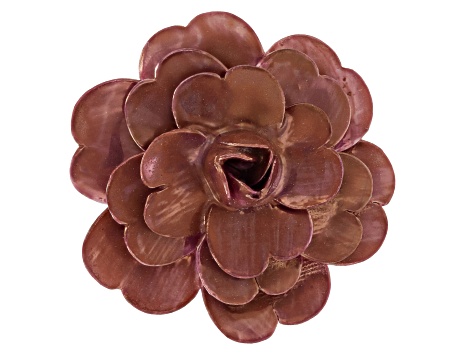 Belleek Hand Crafted Porcelain Camellia Flower Brooch - IRE740