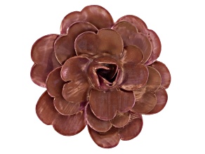 Belleek Hand Crafted Porcelain Camellia Flower Brooch