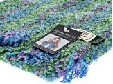 Green Mohair Viscose Scarf