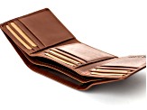 Men's Tan Tri-Fold Celtic Leather Wallet