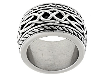 Picture of Stainless Steel Viking Celtic Band Ring