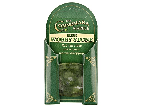 50x35mm Oval Connemara Marble Worry Stone