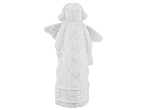 Ceramic Guardian Angel Statue