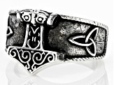 Stainless Steel Viking Norse Ring