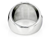 Stainless Steel Triskele Swirl Ring