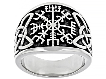 Picture of Stainless Steel Vegisir Knotwork Ring