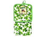 Artisan Collection of Ireland™ Shamrock Cloth Tea Towel & Pot Holder Set