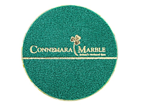 Green Connemara Marble Stone 3 Coaster Set