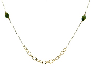 Picture of Connemara Marble Gold Tone Link Necklace