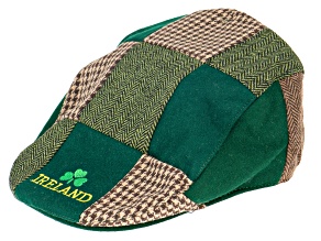 Wool & Polyester "Ireland" Patch Cap
