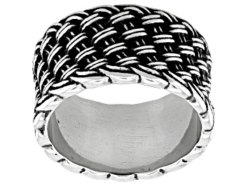 Picture of Stainless Steel Celtic Braid Men's Band Ring
