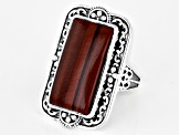 Mahogany Tigers Eye Sterling Silver Ring