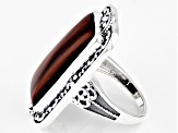 Mahogany Tigers Eye Sterling Silver Ring