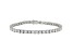 White Lab-Grown Diamond 14k White Gold Tennis Bracelet 10.00ctw