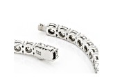 White Lab-Grown Diamond 14k White Gold Tennis Bracelet 10.00ctw