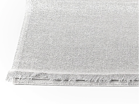 Ivory Pashmina Wrap with Fringe