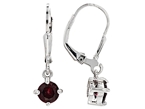 Red Anthill Garnet Sterling Silver Earrings 90ctw Jjh226 Jtv Red Anthill Garnet Sterling Silver Earrings 90ctw
