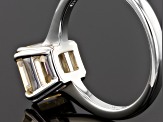 Fabulite Strontium Titanate Silver Ring 3.40ct