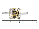 Fabulite Strontium Titanate Silver Ring 3.40ct