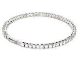 Moissanite Platineve Flex Bangle Bracelet 5.00ctw DEW