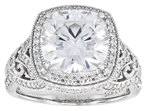 Moissanite 2025 Holiday Platineve Limited Edition Ring 6.64ctw DEW.