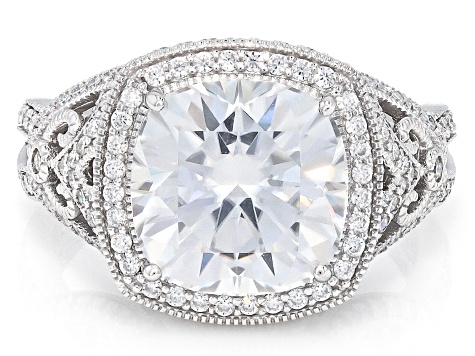 Moissanite 2025 Holiday Platineve Limited Edition Ring 6.64ctw DEW.