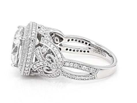 Moissanite 2025 Holiday Platineve Limited Edition Ring 6.64ctw DEW.