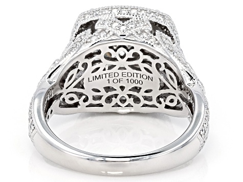 Moissanite 2025 Holiday Platineve Limited Edition Ring 6.64ctw DEW.