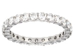 Moissanite Platineve Eternity Band 1.50ctw DEW