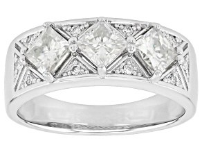 Moissanite Platineve® Band Ring 1.21ctw DEW