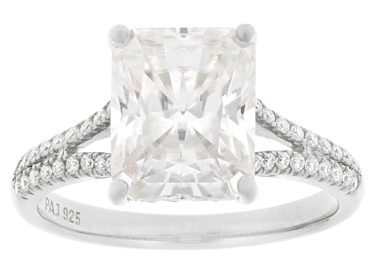 Moissanite Platineve Engagement Ring 4.50ctw DEW. - JMF205A | JTV