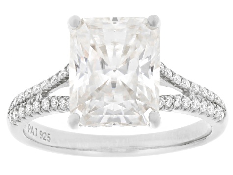 Moissanite Platineve Engagement Ring 4.50ctw DEW. - JMF205A | JTV