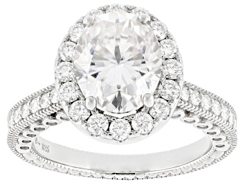 Moissanite 2025 Holiday Platineve Limited Edition Ring 6.64ctw DEW.