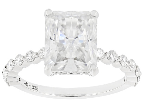Moissanite Platineve Engagement Ring 4.72ctw DEW - JMF230 | JTV