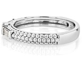 Moissanite Platineve Band Ring 0.28ctw DEW