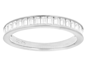 Moissanite Platineve Band Ring 0.68ctw DEW