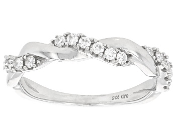 Picture of Moissanite Platineve Band Ring 0.32ctw DEW