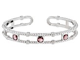 Judith Ripka Rose Bella Luce® Diamond Simulant Rhodium Over Sterling ...